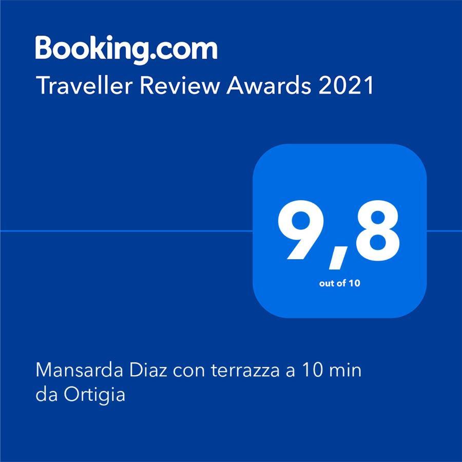 Mansarda Diaz Con Terrazza A 10 Min Da Ortigia Lägenhet Syrakusa Exteriör bild